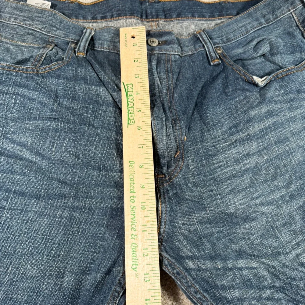 Levi's 569 Loose‎ Straight Jeans Mens 40x32 (FITS 40x31) Blue Denim Relaxed Fit
